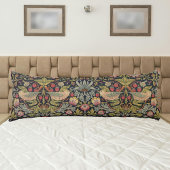 ウィリアム・モリス・イチゴ泥棒アート ボディピロー