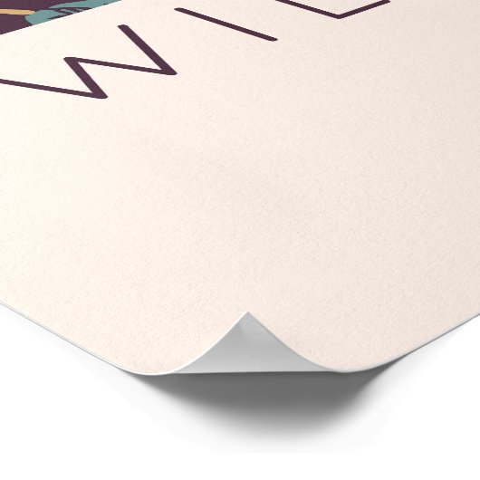 ウィリアム・モリス・イチゴ泥棒ウォールアートポスター ポスター (角)