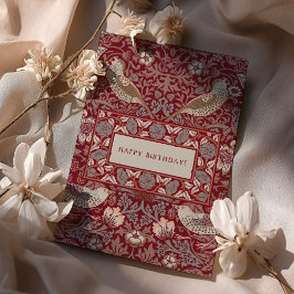 ウィリアム・モリス・イチゴ泥棒カード カード