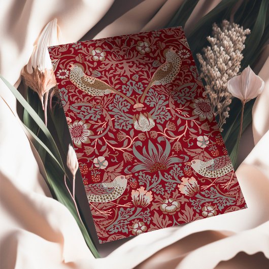 ウィリアム・モリス・イチゴ泥棒カード カード