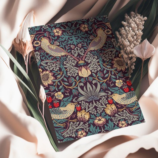 ウィリアム・モリス・イチゴ泥棒カード カード