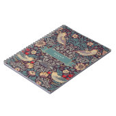 ウィリアム・モリス・イチゴ泥棒ノート ノートブック (左側)