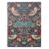 ウィリアム・モリス・イチゴ泥棒ノート ノートブック (正面)