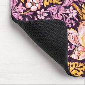 ウィリアム・モリス・イチゴ泥棒パープル版 マウスパッド (コーナー)