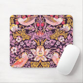 ウィリアム・モリス・イチゴ泥棒パープル版 マウスパッド (マウス)