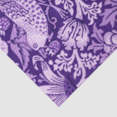 ウィリアム・モリス・イチゴ泥棒パープル 薄葉紙 (詳細)