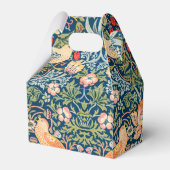 ウィリアム・モリス・イチゴ泥棒フローラルパターン フェイバーボックス (裏面サイド)