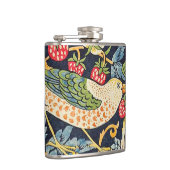 ウィリアム・モリス・イチゴ泥棒フローラルパターン フラスク (右)