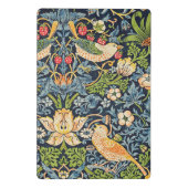 ウィリアム・モリス・イチゴ泥棒フローラルパターン ミニクリップボード (裏面)