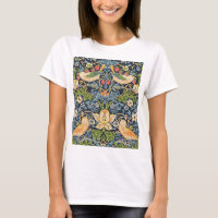 ウィリアム・モリス・イチゴ泥棒フローラルパターン