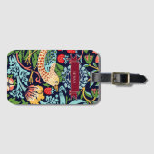 ウィリアム・モリス・イチゴ泥棒ラゲッジタグ ラゲッジタグ (正面横)