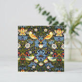 ウィリアム・モリス – イチゴ泥棒、 カード (スタンド正面)