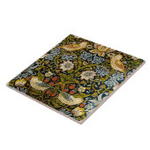 ウィリアム・モリス「イチゴ泥棒」 タイル (側面)