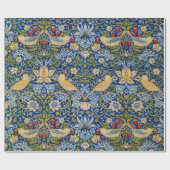 ウィリアム・モリス・イチゴ泥棒 ラッピングペーパー (フラット)