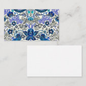 ウィリアム・モリス・イチゴ泥棒 – 反転 名刺 (正面/裏面)