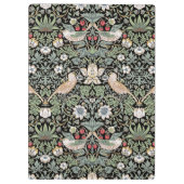 ウィリアム・モリス・イチゴ泥棒Iブラックバード クリップボード (裏面)