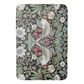 ウィリアム・モリス・イチゴ泥棒Iブラックバード バスマット (正面縦)