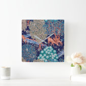 ウィリアム・モリス・イン・ザ・フォレスト スクエア壁時計 (ホーム)