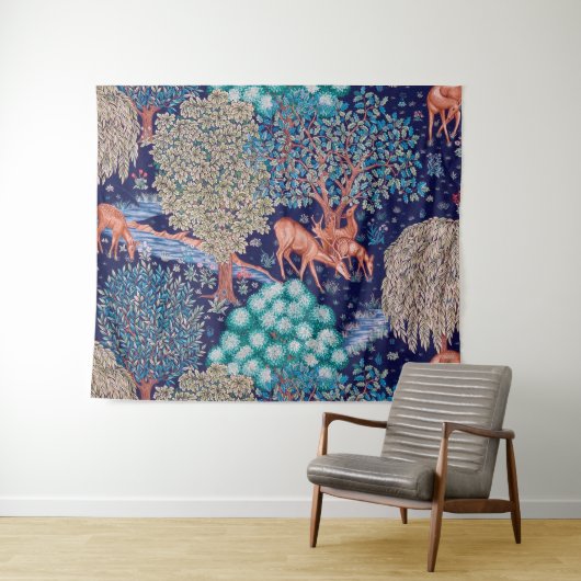 ウィリアム・モリス・イン・ザ・フォレスト タペストリー (インサイチュ(横))