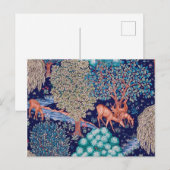 ウィリアム・モリス・イン・ザ・フォレスト ポストカード (正面/裏面)