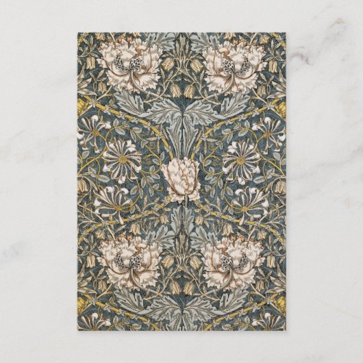 ウィリアム・モリス-ウィリアム・モリスの芸術 エンクロージャーカード (正面)