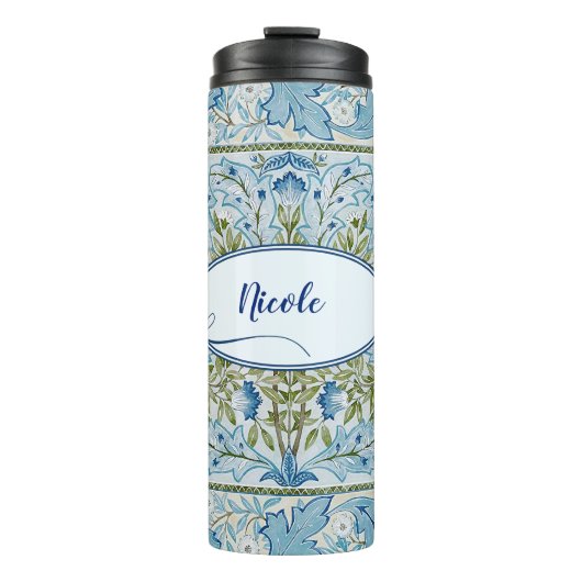 ウィリアム・モリス&ウィルヘルミナスタイルプリント タンブラー (正面)