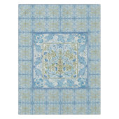 ウィリアム・モリス&ウィルヘルミナスタイルプリント テーブルクロス (正面)