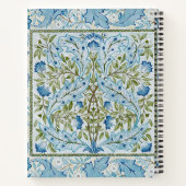 ウィリアム・モリス&ウィルヘルミナスタイルプリント ノートブック (裏面)