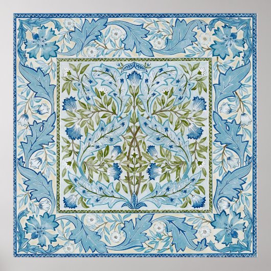 ウィリアム・モリス・ウィルヘルミナ ポスター (正面)