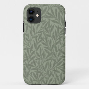 ウィリアム・モリス・ウィロー・パターン・アンティーク・セージグリーン iPhone 11 ケース