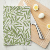 ウィリアム・モリス・ウィロー・パターン キッチンタオル (四つ折り)