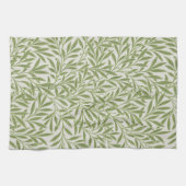 ウィリアム・モリス・ウィロー・パターン キッチンタオル (横)