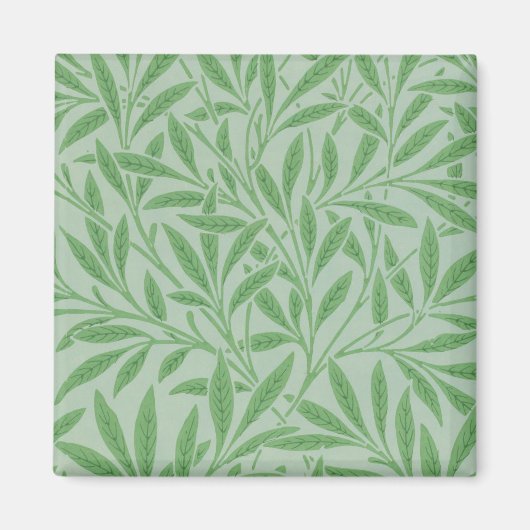 ウィリアム・モリス・ウィロー・パターン マグネット (正面)