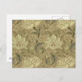 ウィリアム・モリス ウィンドラッシュ 壁紙 パターン ポストカード (正面/裏面)