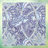 ウィリアム・モリス・ウィンドルシュ青フローラ花 ウィンドウサイン (シート3)