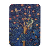 ウィリアム・モリス・ウッドペッカータペストリー工芸品 マグネット (縦)