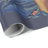 ウィリアム・モリス・ウッドペッカータペストリー工芸品 ラッピングペーパー (ロールコーナー)