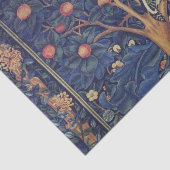 ウィリアム・モリス・ウッドペッカータペストリー工芸品 薄葉紙 (詳細)