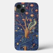 ウィリアム・モリス・ウッドペッカータペストリー工芸品 Case-Mate iPhoneケース (裏面)