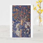 ウィリアム・モリス・ウッドペッカー カード (黄色い花)