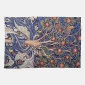 ウィリアム・モリス・ウッドペッカー キッチンタオル (横)