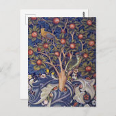 ウィリアム・モリス・ウッドペッカー ポストカード (正面/裏面)