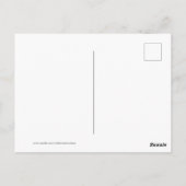 ウィリアム・モリス・ウッドペッカー ポストカード (裏面)