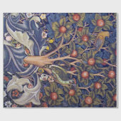 ウィリアム・モリス・ウッドペッカー ラッピングペーパー (フラット)