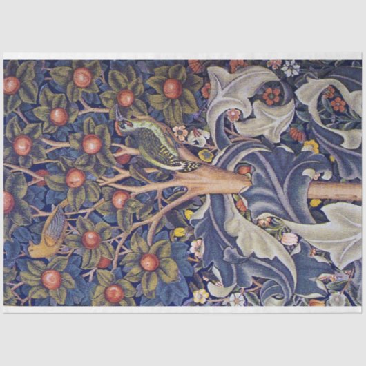 ウィリアム・モリス・ウッドペッカー 薄葉紙 (正面)