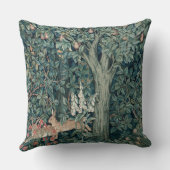 ウィリアム・モリス・ウッドランド・タペストリー・ラビット クッション (裏面)