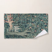 ウィリアム・モリス・ウッドランド・タペストリー・ラビット バスタオルセット (ハンドタオル)