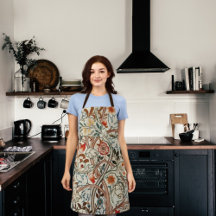 ウィリアム・モリス・エプロンフローラデザイン