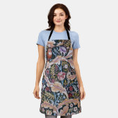 ウィリアム・モリス エプロン (着用した状態)