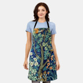 ウィリアム·モリス エプロン (着用した状態)